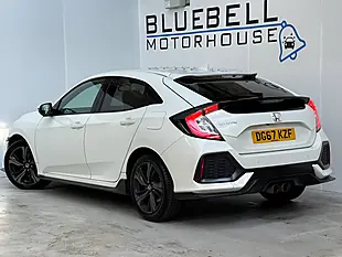 Used 2017 Honda Civic Sport White Orchid - Interior and Exterior details 4
