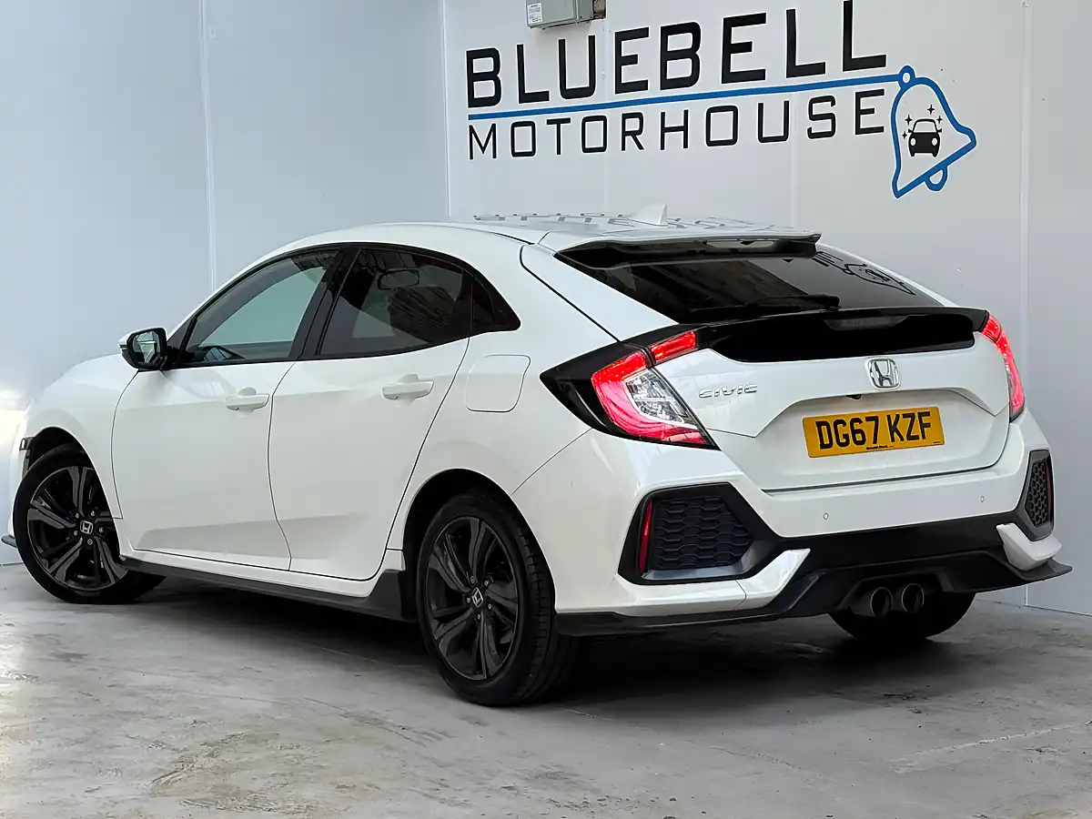 Used 2017 Honda Civic Sport White Orchid - Interior and Exterior details 4