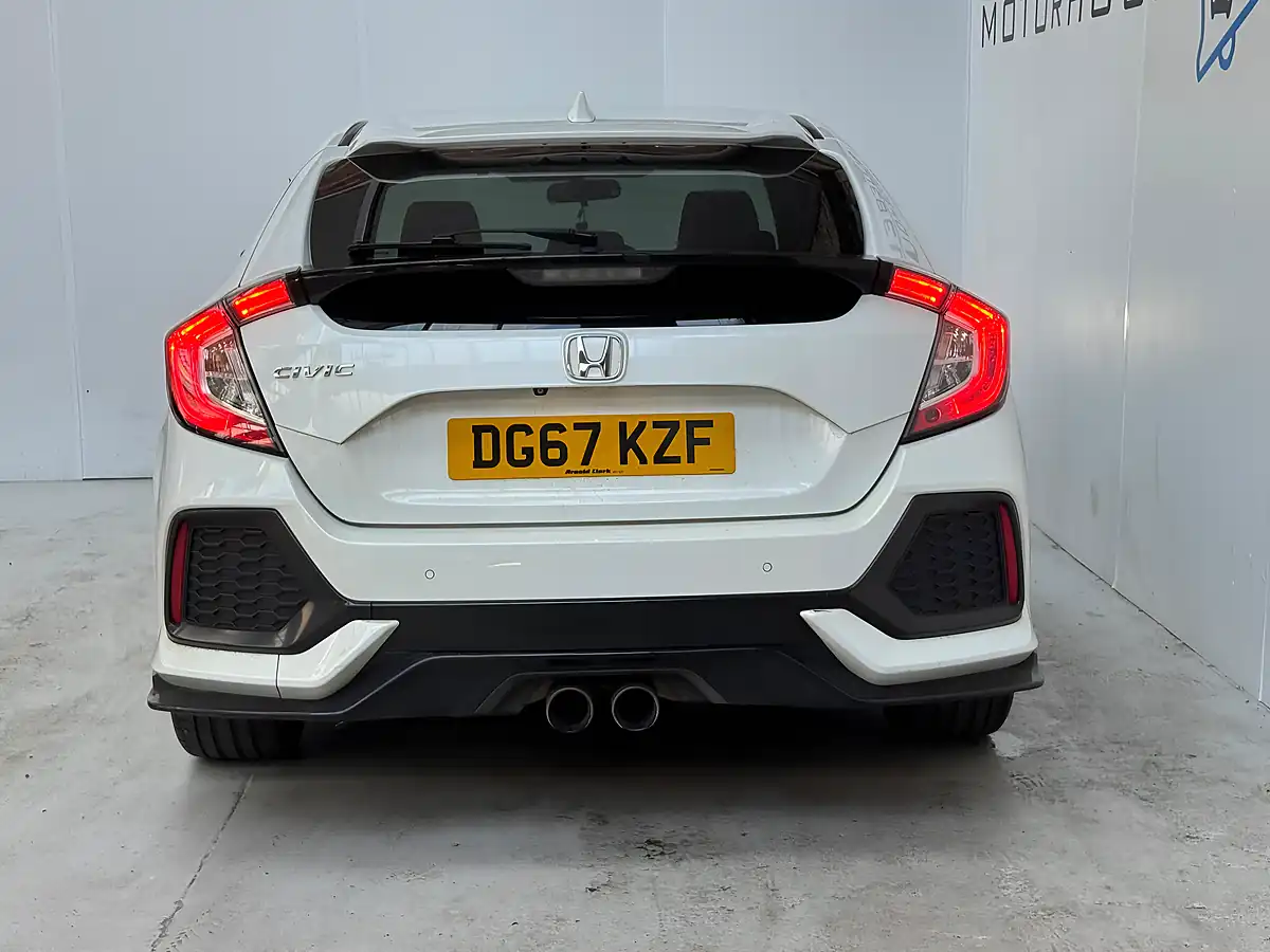Used 2017 Honda Civic Sport White Orchid - Interior and Exterior details 5
