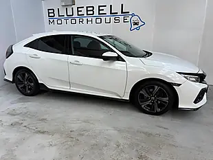 Used 2017 Honda Civic Sport White Orchid - Interior and Exterior details 8