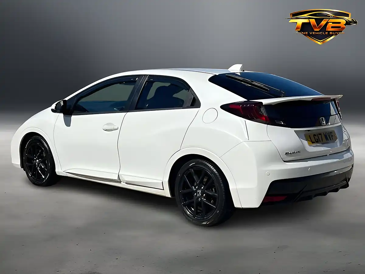 Used 2017 Honda Civic Sport White Orchid - Interior and Exterior details 13