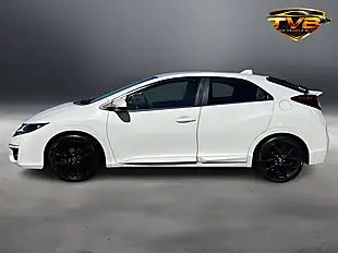 Used 2017 Honda Civic Sport White Orchid - Interior and Exterior details 14