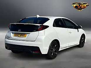 Used 2017 Honda Civic Sport White Orchid - Interior and Exterior details 7