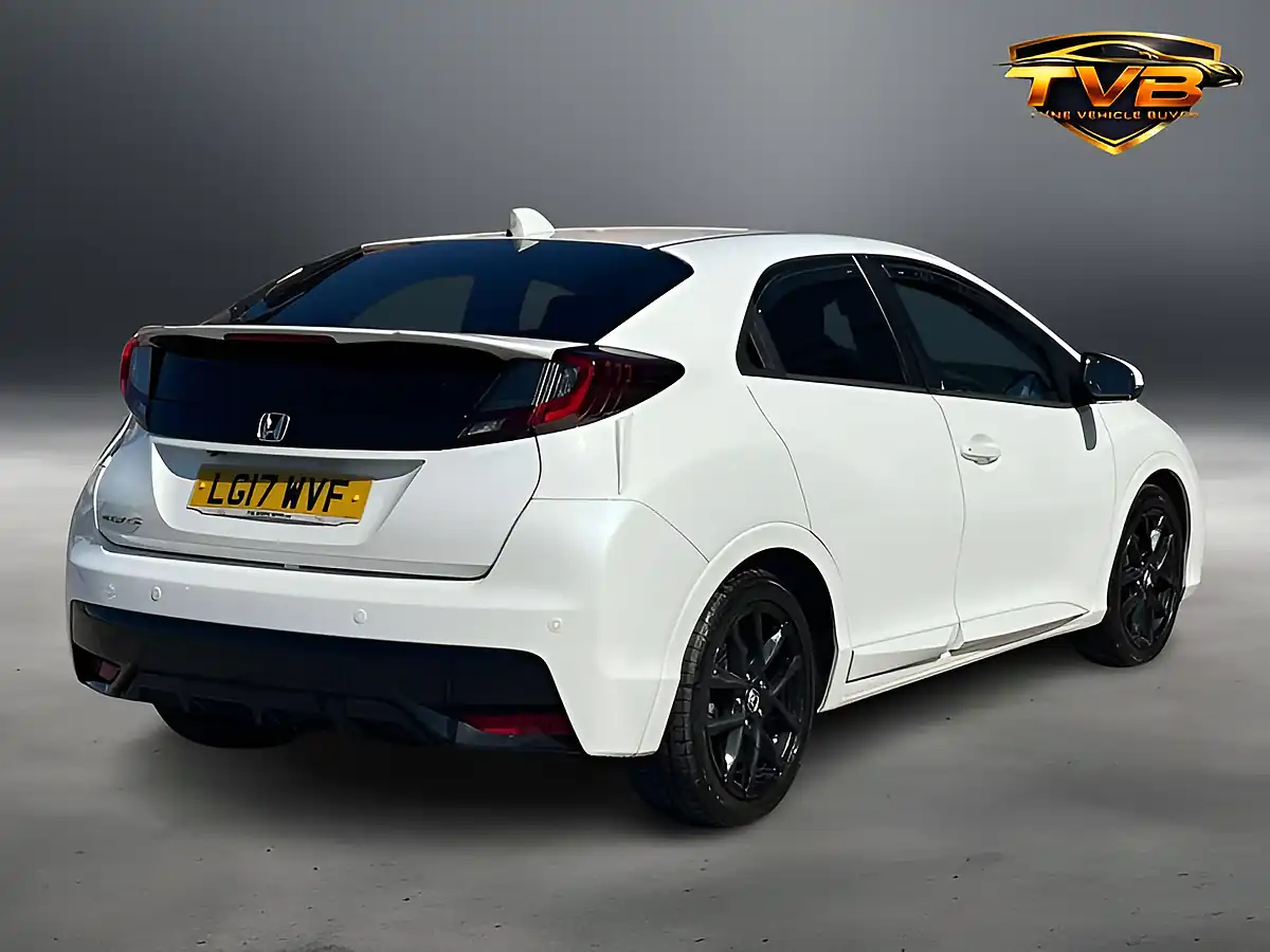 Used 2017 Honda Civic Sport White Orchid - Interior and Exterior details 7