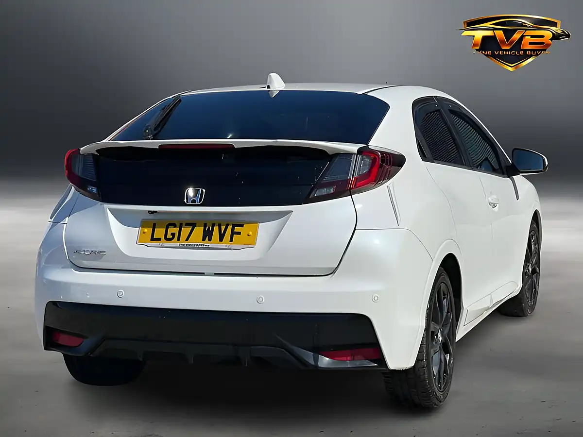 Used 2017 Honda Civic Sport White Orchid - Interior and Exterior details 8