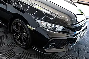 Used 2017 Honda Civic Sr Black - Interior and Exterior details 12