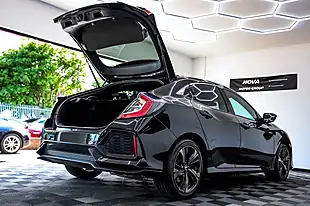Used 2017 Honda Civic Sr Black - Interior and Exterior details 20