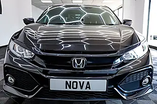 Used 2017 Honda Civic Sr Black - Interior and Exterior details 7