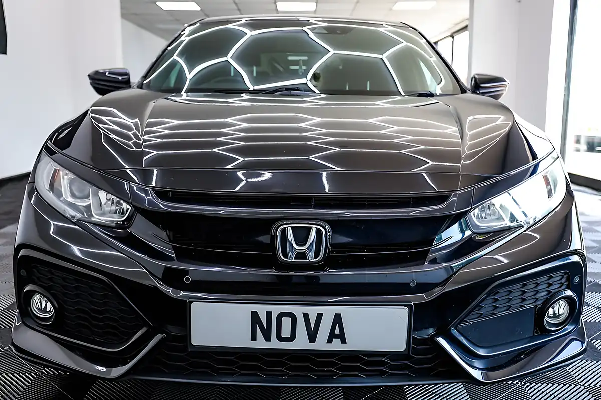 Used 2017 Honda Civic Sr Black - Interior and Exterior details 7