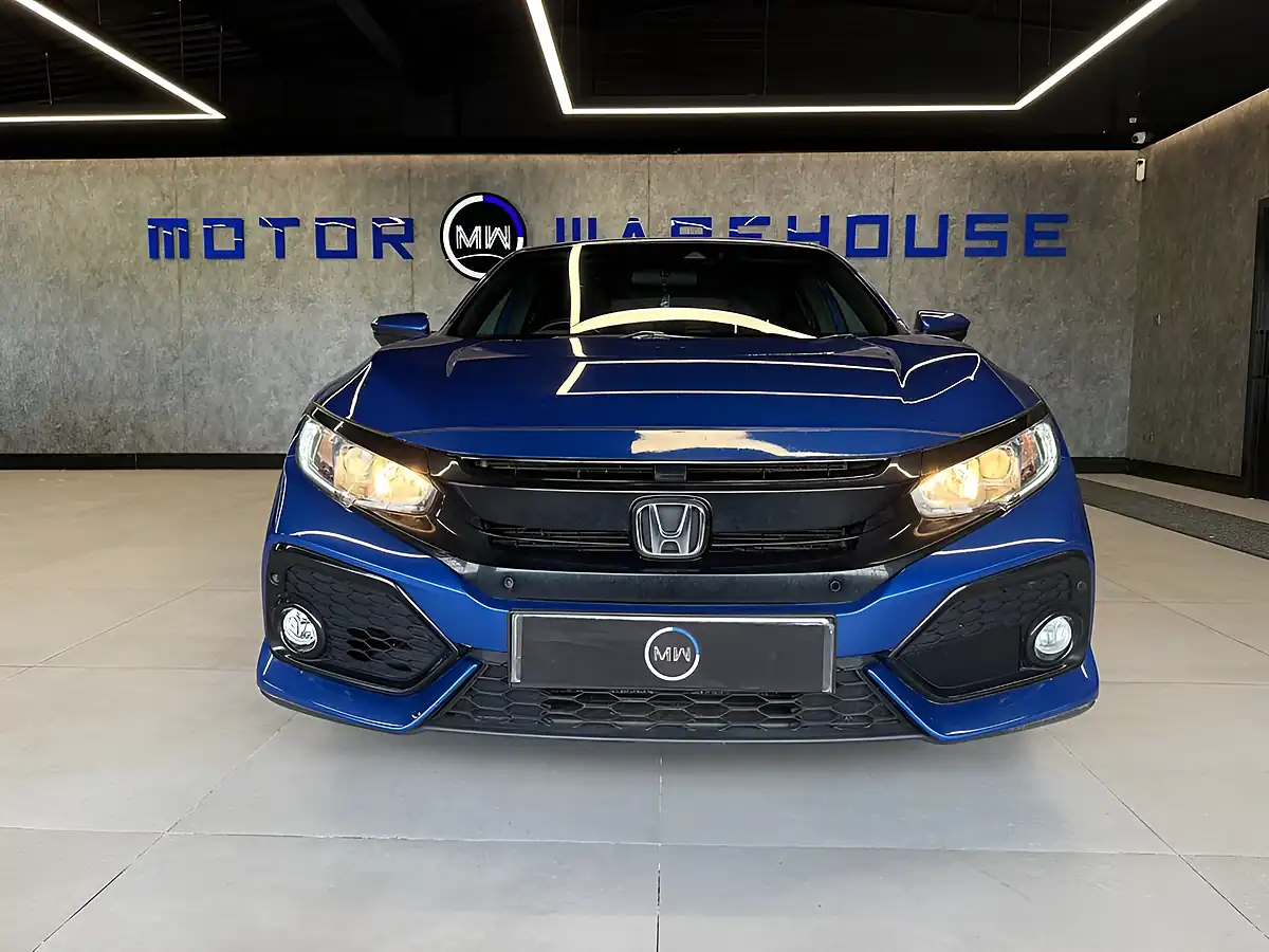 Used 2017 Honda Civic Sr Blue - Interior and Exterior details 10