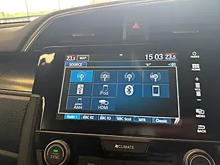 Used 2017 Honda Civic Sr Blue - Interior and Exterior details 19