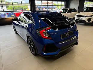 Used 2017 Honda Civic Sr Blue - Interior and Exterior details 4