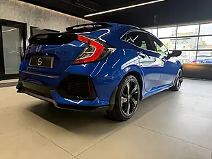 Used 2017 Honda Civic Sr Blue - Interior and Exterior details 7