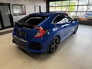 Used 2017 Honda Civic Sr Blue - Interior and Exterior details 8