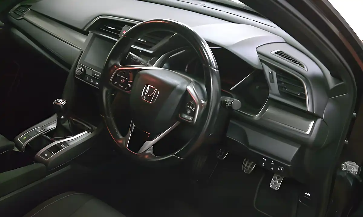Used 2017 Honda Civic Sr Knighthawk Black - Interior and Exterior details 10