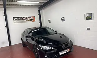 Used 2017 Honda Civic Sr Knighthawk Black - Interior and Exterior details 14