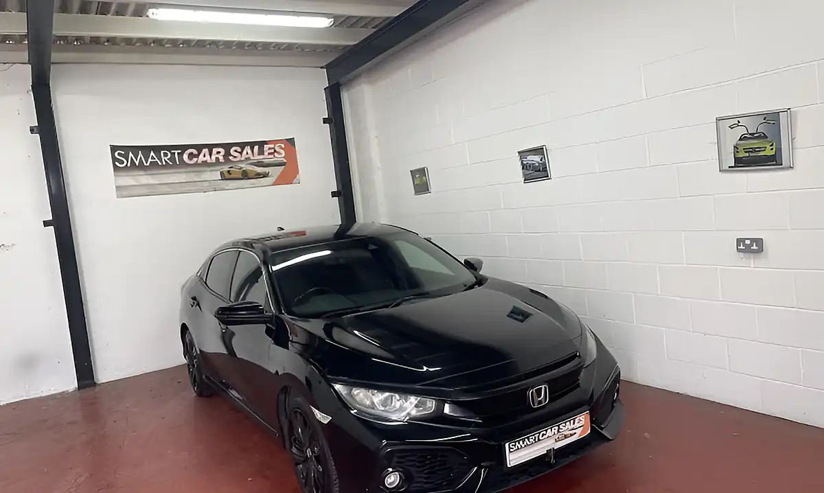 Used 2017 Honda Civic Sr Knighthawk Black - Interior and Exterior details 14