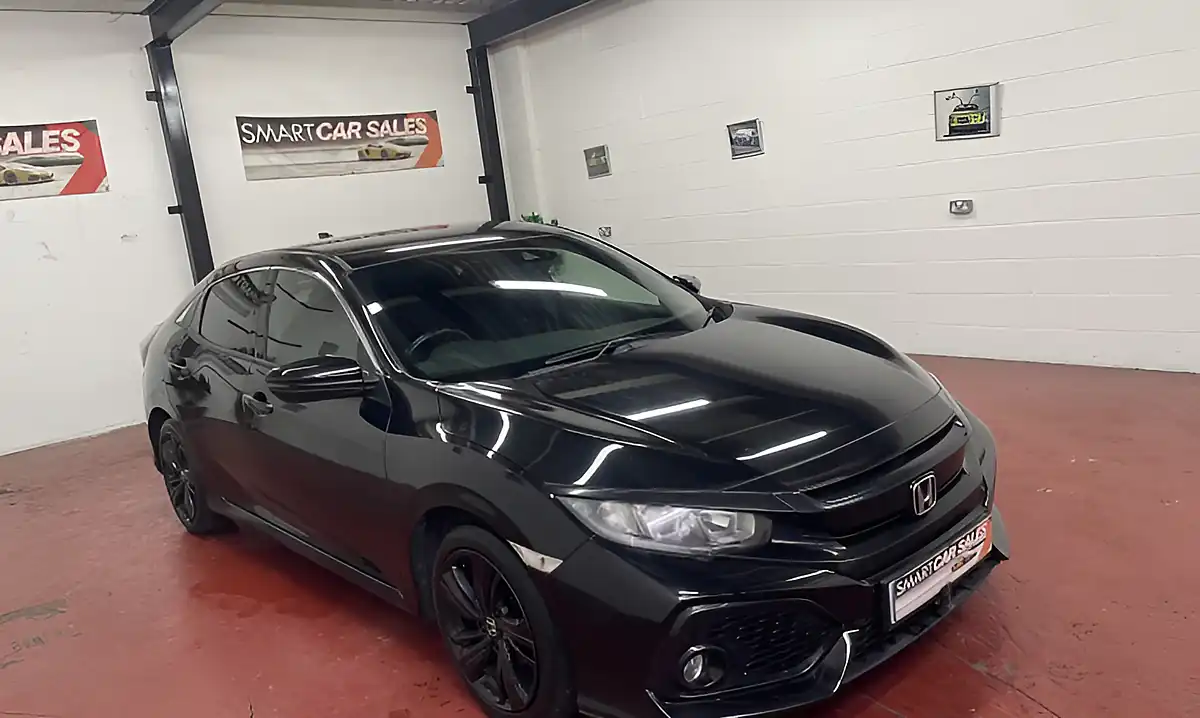 Used 2017 Honda Civic Sr Knighthawk Black - Interior and Exterior details 2