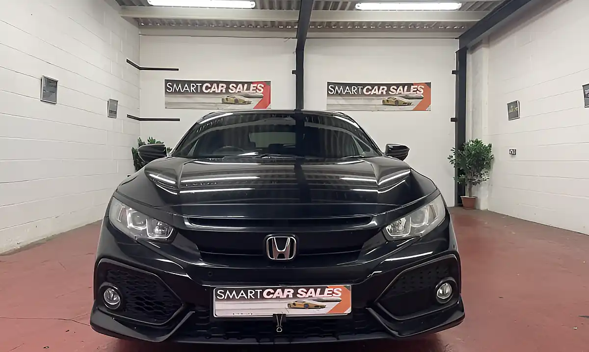 Used 2017 Honda Civic Sr Knighthawk Black - Interior and Exterior details 4