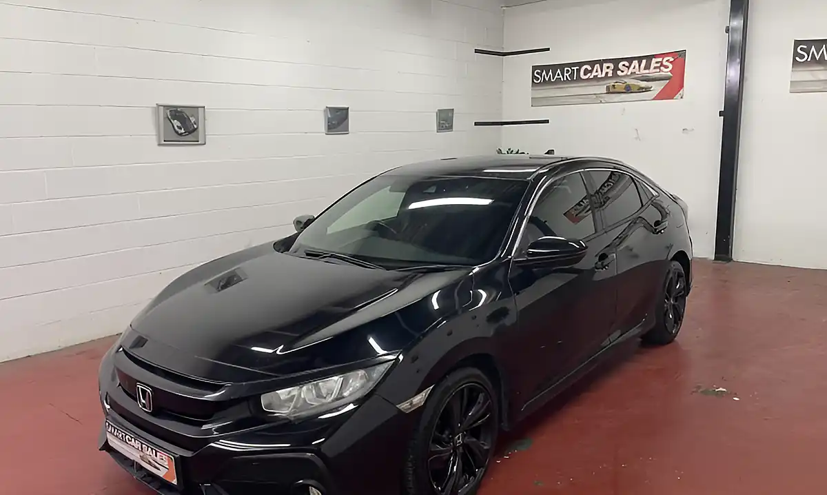 Used 2017 Honda Civic Sr Knighthawk Black - Interior and Exterior details 5