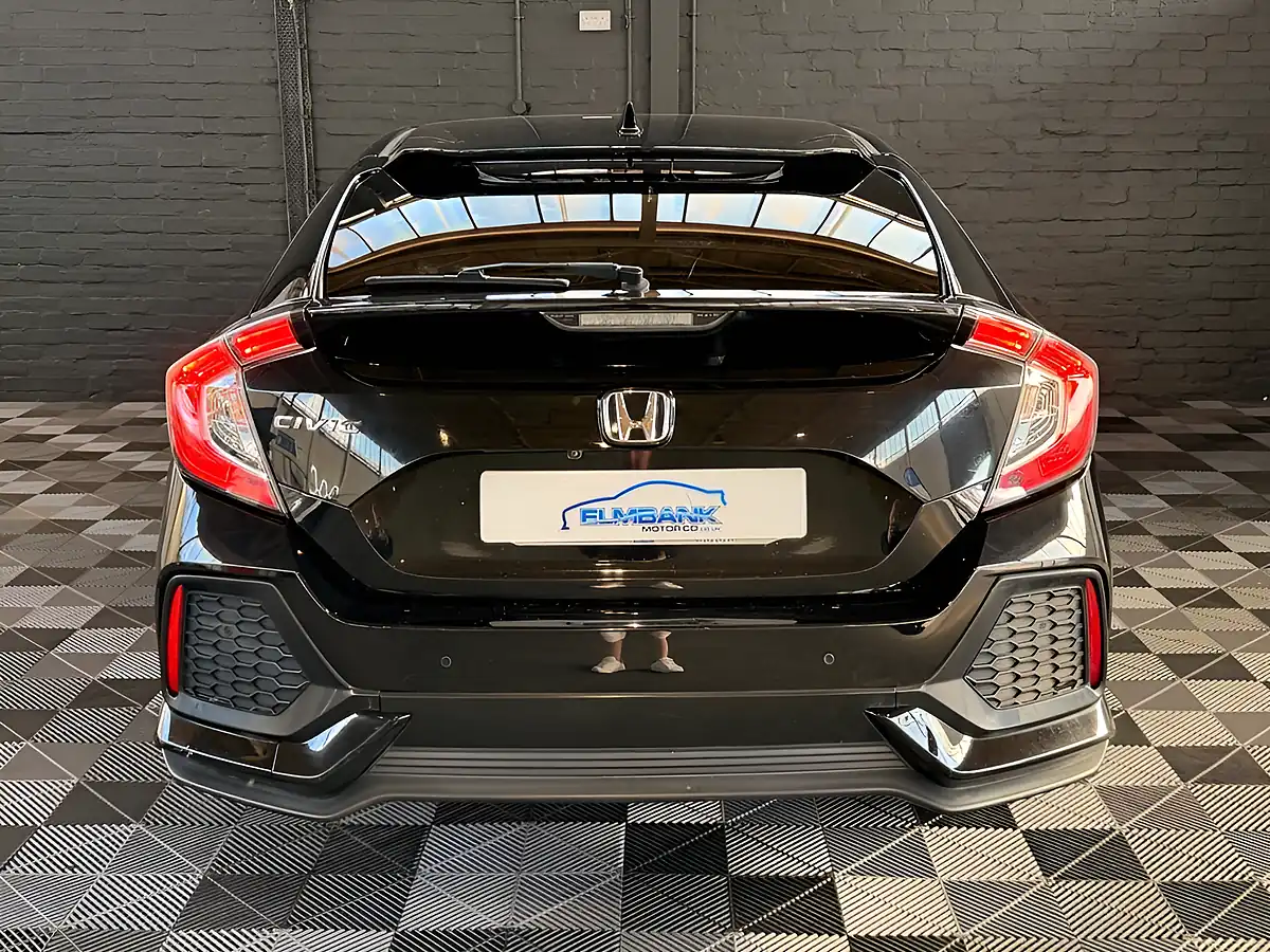 Used 2017 Honda Civic Sr Metallic Black - Interior and Exterior details 17