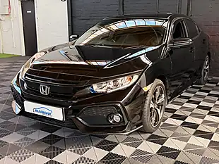 Used 2017 Honda Civic Sr Metallic Black - Interior and Exterior details 3