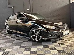 Used 2017 Honda Civic Sr Metallic Black - Interior and Exterior details 8