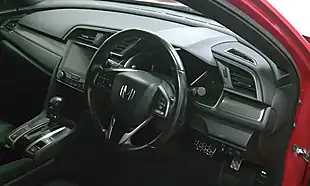 Used 2017 Honda Civic Sr Passion Red - Interior and Exterior details 10