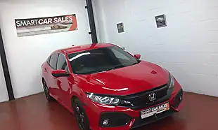Used 2017 Honda Civic Sr Passion Red - Interior and Exterior details 14