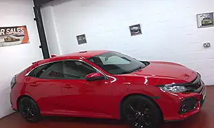 Used 2017 Honda Civic Sr Passion Red - Interior and Exterior details 3
