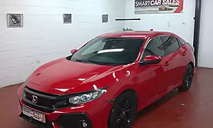 Used 2017 Honda Civic Sr Passion Red - Interior and Exterior details 5