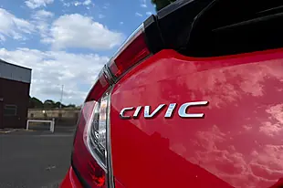 Used 2017 Honda Civic Sr Red - Interior and Exterior details 14