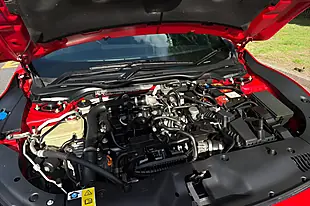 Used 2017 Honda Civic Sr Red - Interior and Exterior details 15