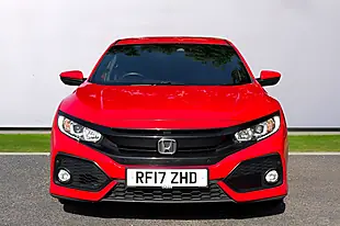 Used 2017 Honda Civic Sr Red - Interior and Exterior details 2