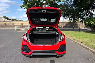 Used 2017 Honda Civic Sr Red - Interior and Exterior details 7