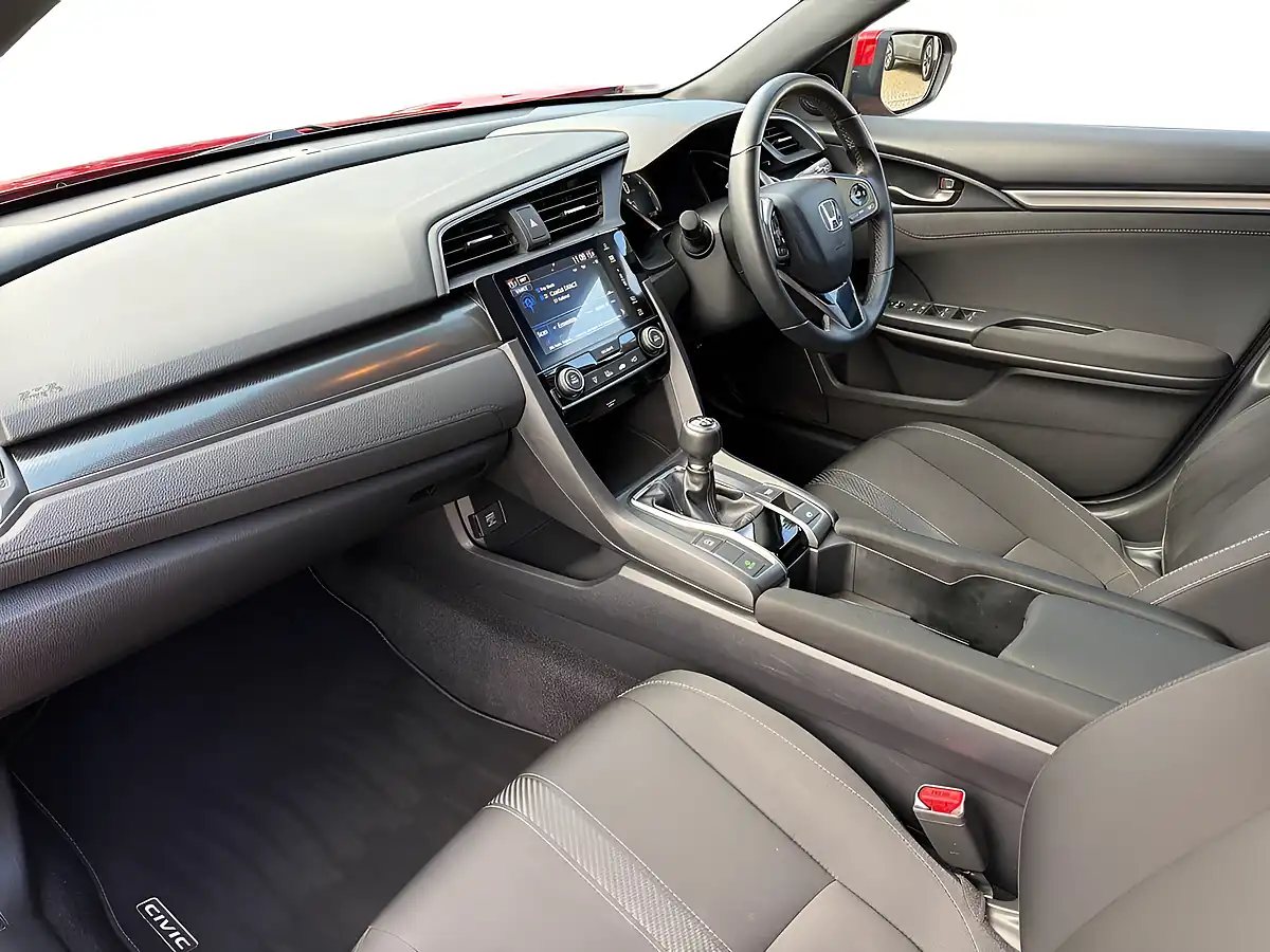 Used 2017 Honda Civic Sr Red - Interior and Exterior details 10