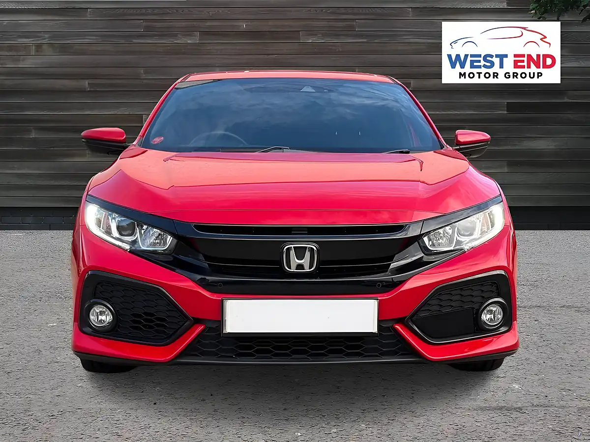 Used 2017 Honda Civic Sr Red - Interior and Exterior details 6