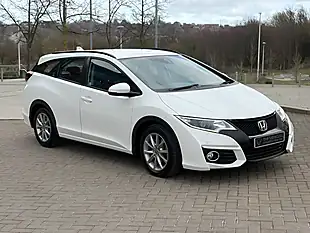 Used 2017 Honda Civic Tourer White - Interior and Exterior details 7