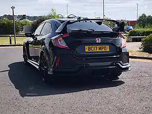 Used 2017 Honda Civic Type R GT Black - Interior and Exterior details 13