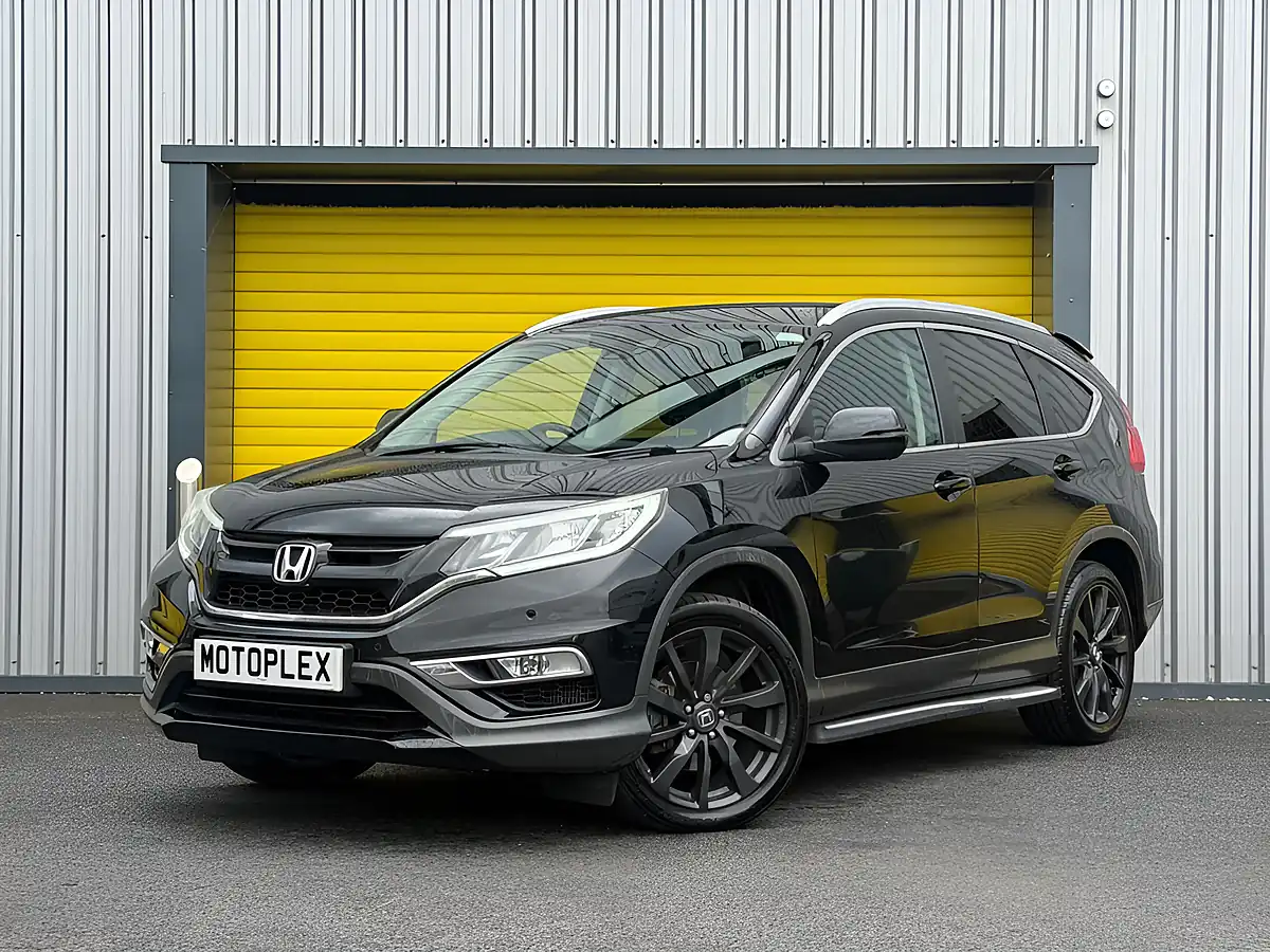 Used 2017 Honda Cr-V Black Edition Black - Front View