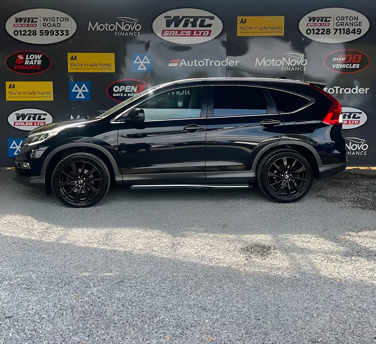 Used 2017 Honda Cr-V Black Edition Black - Interior and Exterior details 2