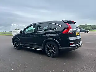 Used 2017 Honda Cr-V Black Edition Black - Interior and Exterior details 4