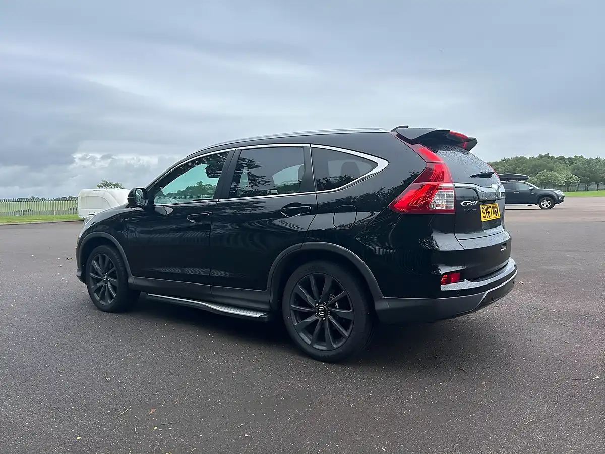 Used 2017 Honda Cr-V Black Edition Black - Interior and Exterior details 4