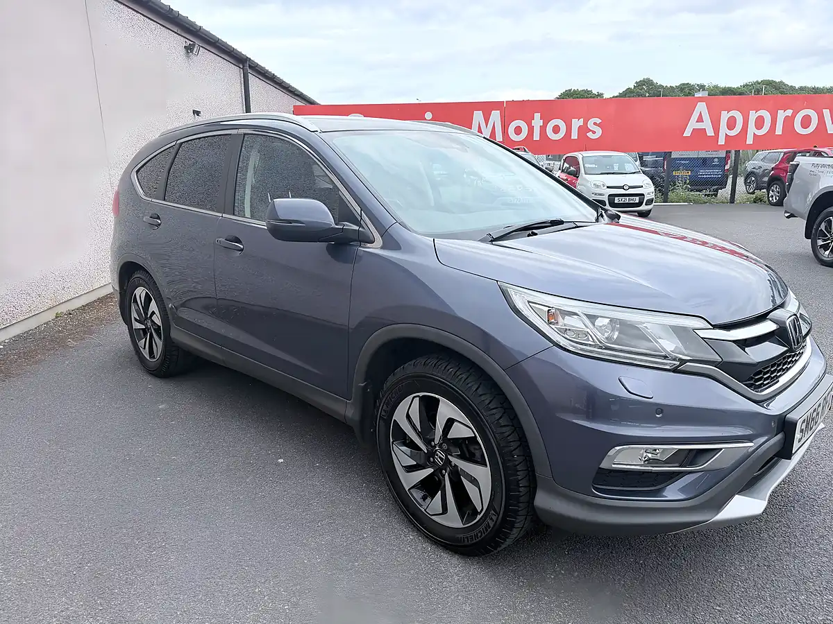 Used 2017 Honda Cr-V Ex Blue - Interior and Exterior details 12