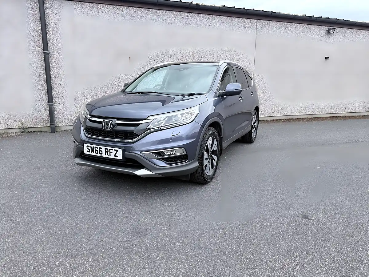Used 2017 Honda Cr-V Ex Blue - Interior and Exterior details 2