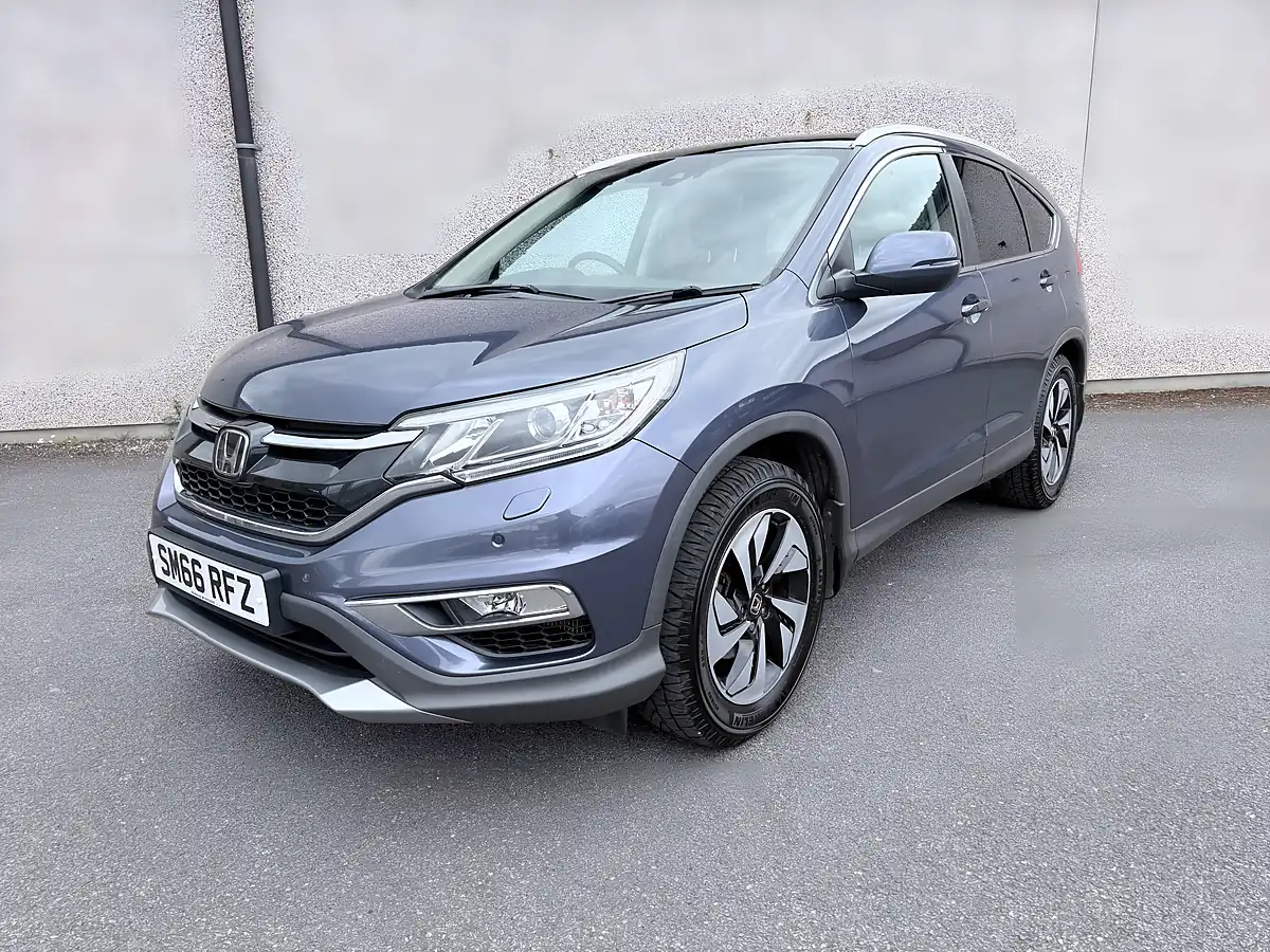 Used 2017 Honda Cr-V Ex Blue - Interior and Exterior details 3