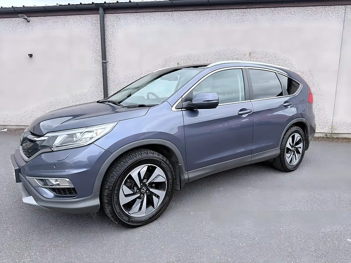 Used 2017 Honda Cr-V Ex Blue - Interior and Exterior details 4