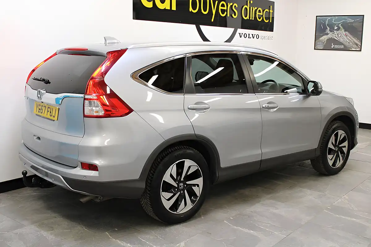 Used 2017 Honda Cr-V Ex Silver - Interior and Exterior details 4