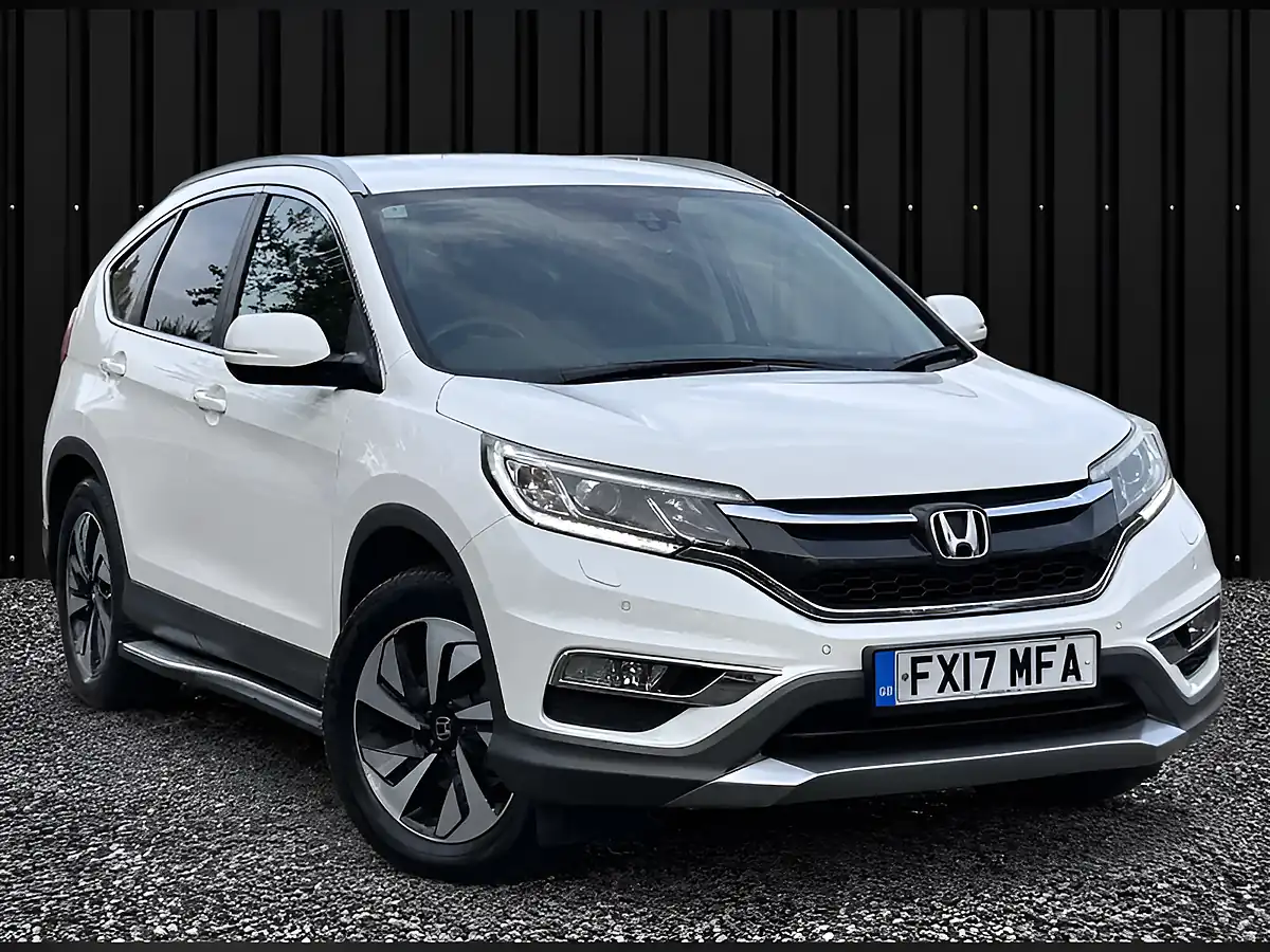 Used 2017 Honda Cr-V Ex White - Front View
