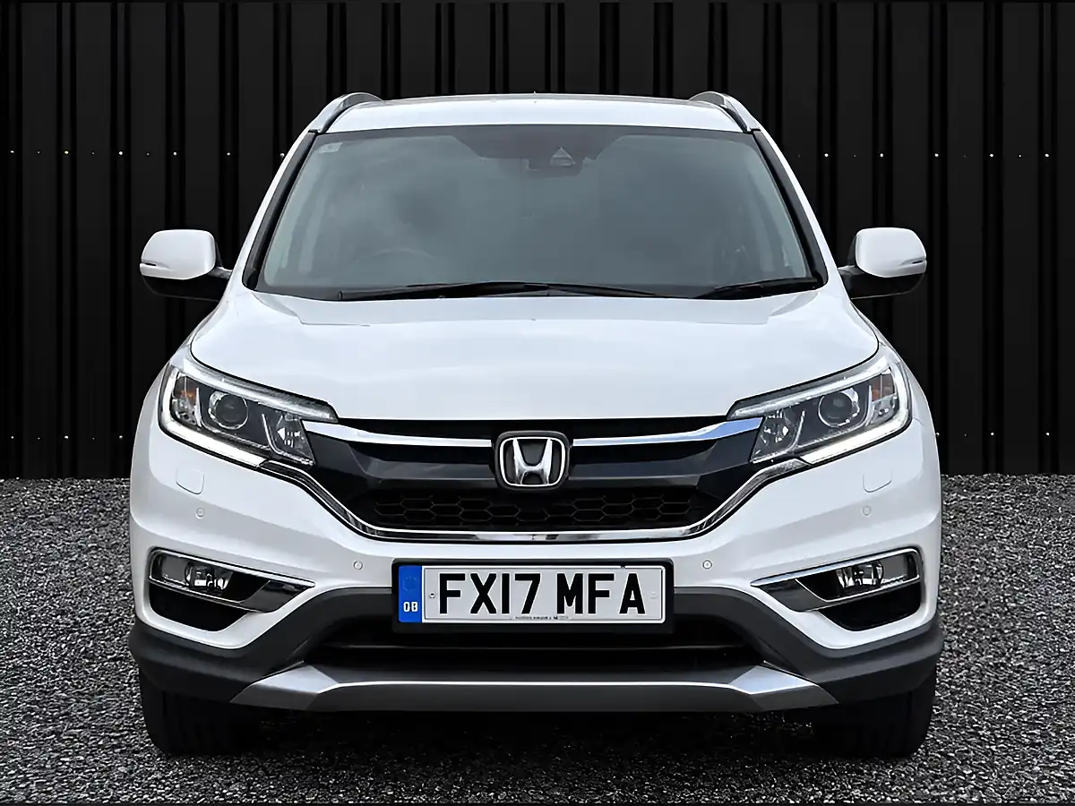 Used 2017 Honda Cr-V Ex White - Interior and Exterior details 2
